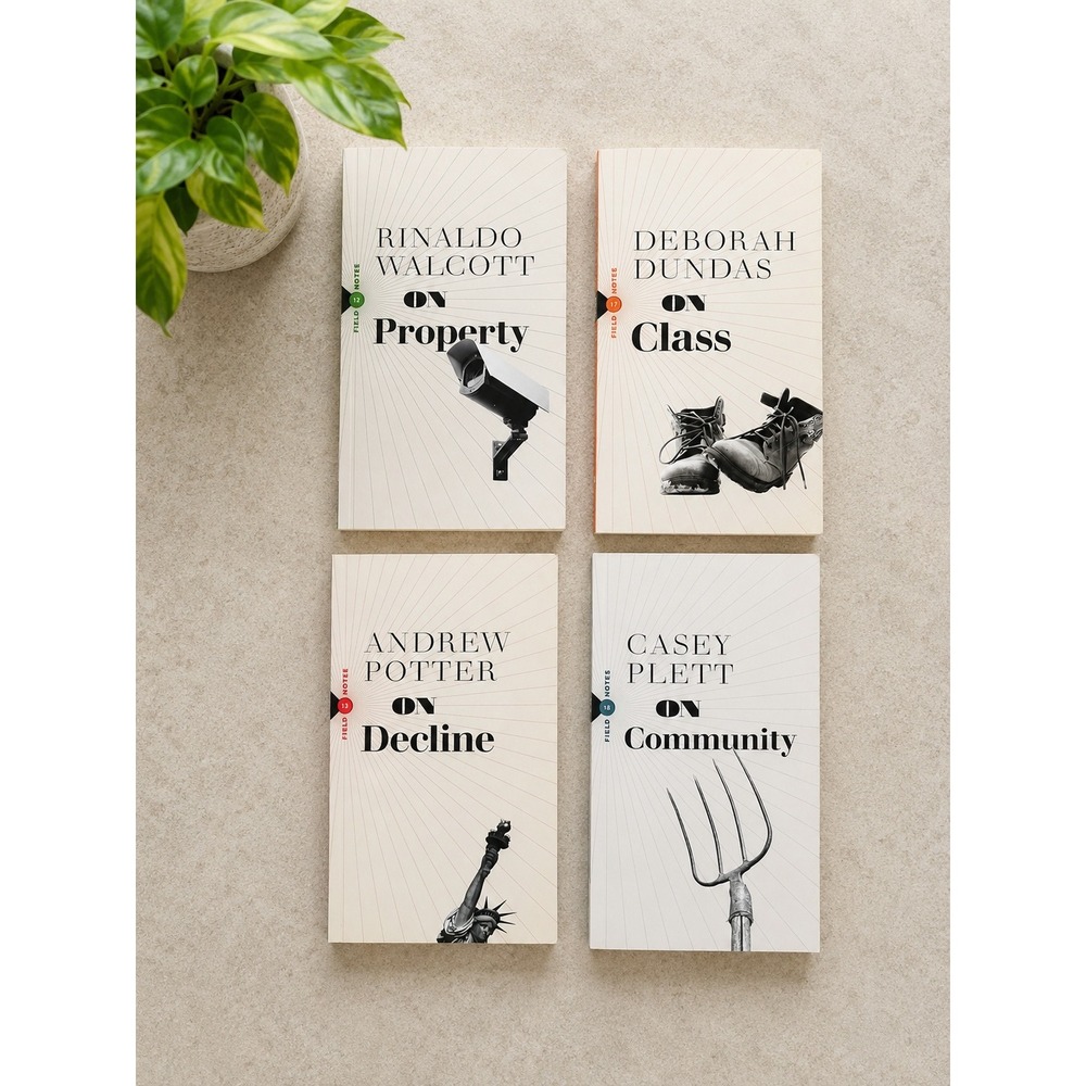 Field Notes Canada Lot of 4 Paperbacks Walcott Plett Dundas Potter Social Issues